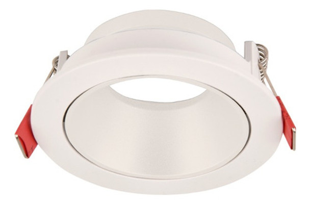 Spot Embutido Redondo Dicro Luz Led Pvc Antideslum Macroled 0