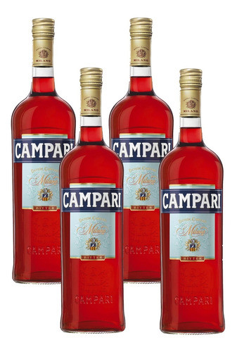 Campari - 4 Unidades 0