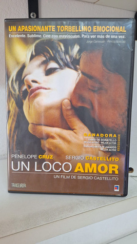 Dvd -- Un Loco Amor Con Penelope Cruz 0