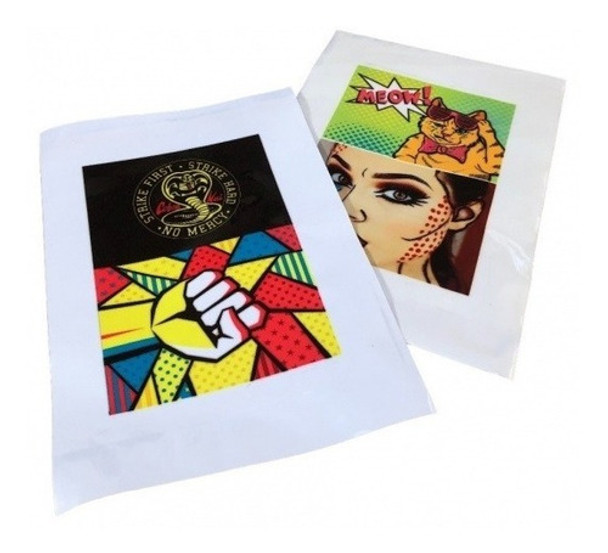 Vinilo Adhesivo Sublimable Blanco Brilloso (a3) 0