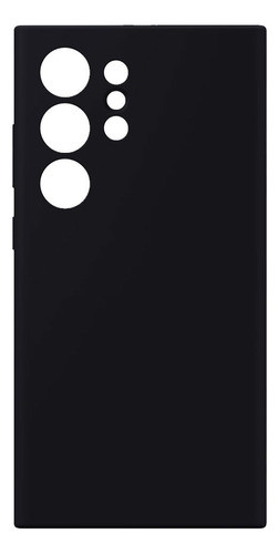 Protector Para Samsung S24 Ultra Silicona Negro 0