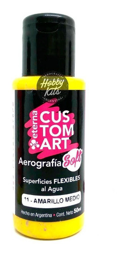 Pintura Aerografía Eterna Custom X9 Soft Papel Tela Cuero 0