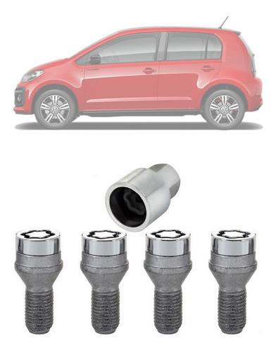 Kit Trava Porca Parafuso Antifurto Roda Mcgard Vw Up 0