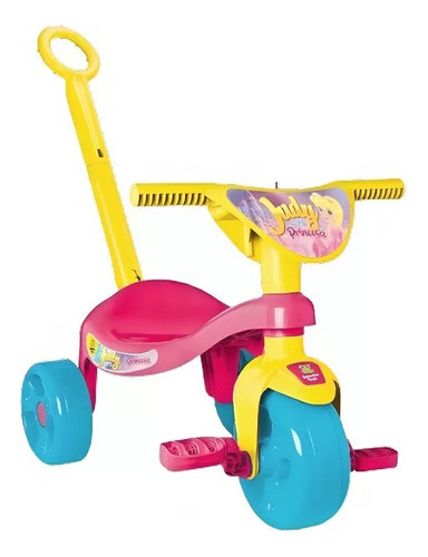 Triciclo Tchuco Judy Com Haste Samba Toys 0