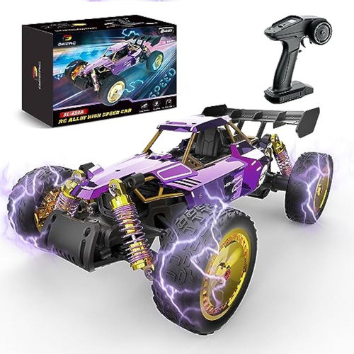 Deerc Coche Rc Con Carcasa De Metal, Control 0