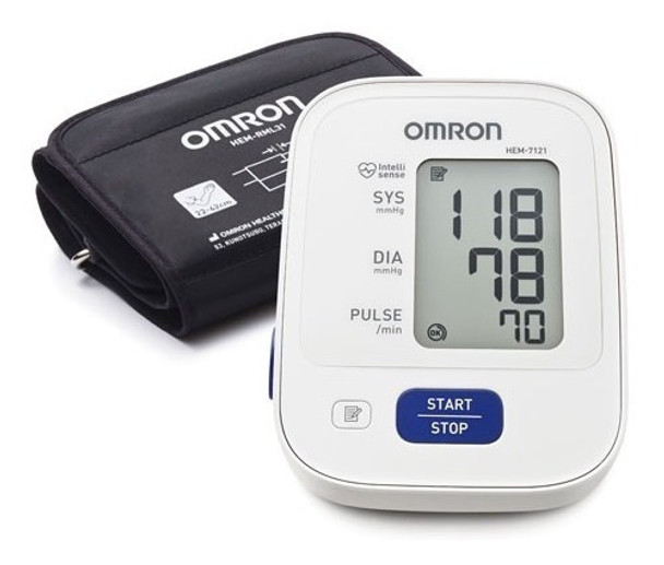 Tensiometro Automatico De Brazo Omron Hem-7121 Con Memoria 0