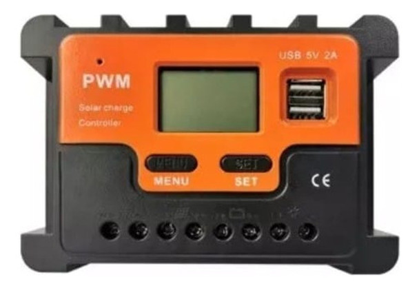 Regulador Solar Pwm 40a Doble Entrada De Panel 0