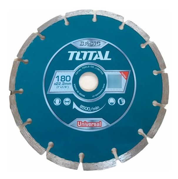 Disco Diamantado Turbo 180x22 Mm Total Tac2131803 Premium 0