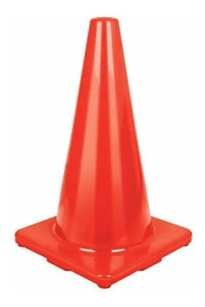 Cono Seguridad 45cm Base Goma Naranja Truper - Ynter Industr 0