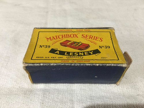 Caja Vacía Original Matchbox Series N39 0