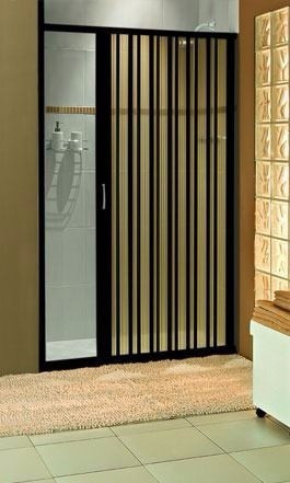 Mampara Pvc Plegable Para Baño Hacemos Colocacion En El Dia 0