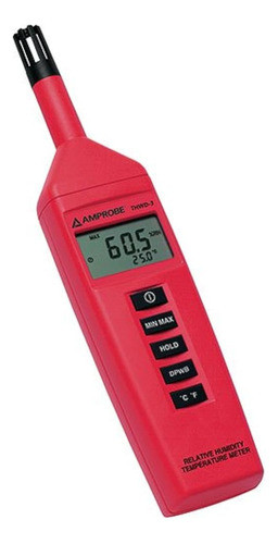 Amprobe Thwd-3 Temperatura Y Medidor De Humedad Relativa 0