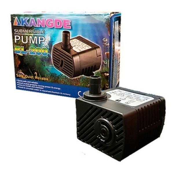 X2 Bomba D Agua Sin Luz 200l/h 40cm 2w Pecera Fuente Cascada 0