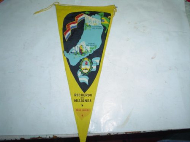 Banderin Antiguo Misiones Casa Iguazu Ruinas Cataratas 0 Banderin Antiguo Misiones Casa Iguazu Ruinas Cataratas 0