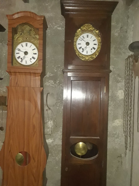 Reloj Antiguo De Pie Morez Siglo 19 0 Reloj Antiguo De Pie Morez Siglo 19 0
