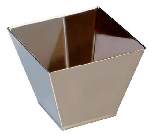 Ramequin Cuadrado 7x7cm Restaurantes X100 Un - Plateado 0