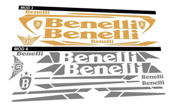 Calcomanías De Bicicletas Benelli Calcos Vinilos Decorativos 0