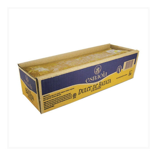 Dulce De Batata Esnaola 5kg 0