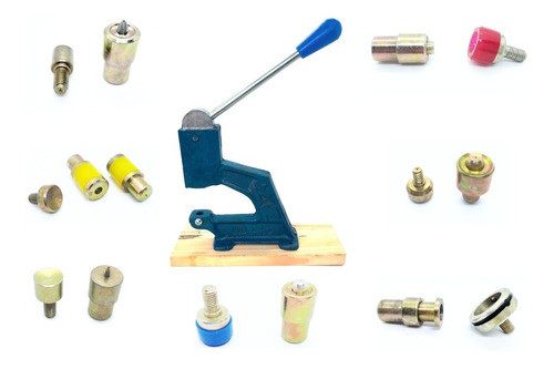 Maquina Universal + 7 Matrices De Broches Jean Remache Ojal 0