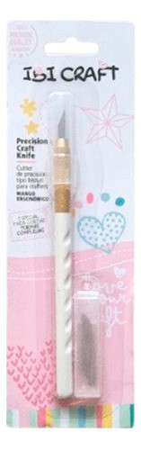 Cutter Bisturi Precision Ergonomico + 2 Cuchillas Ibi Craft 0