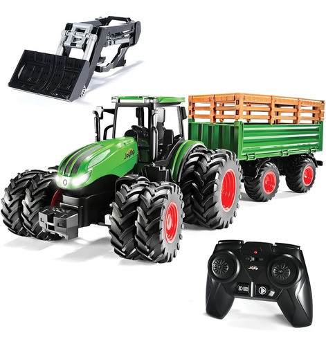~? Camión De Control Remoto Y Conjunto De Remolque Rc Kids T 0