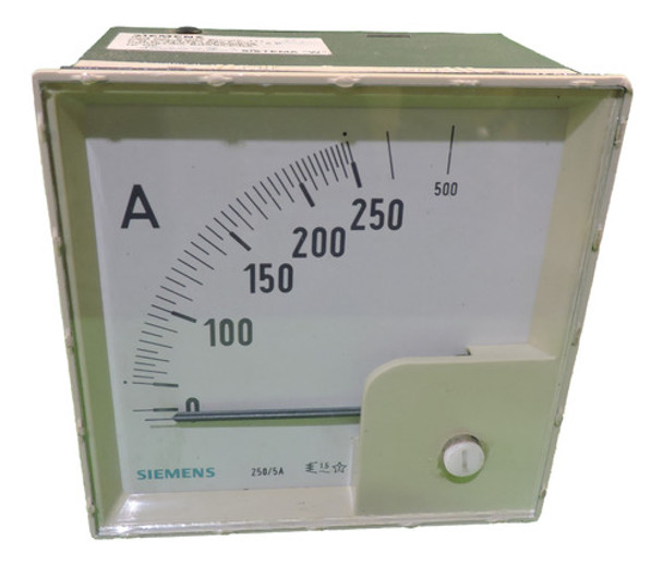 Amperímetro Analógico 0 À 250 Fm2012 - Siemens 0
