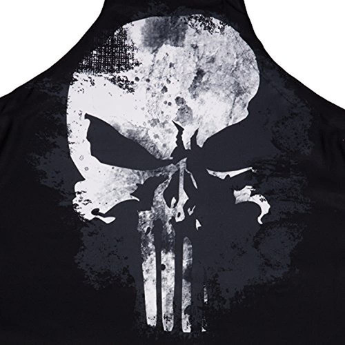 Marvel The Punisher Distressed Skull Delantal De Cocina Tama 0