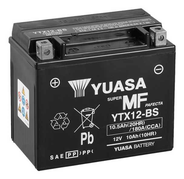 Batería Moto Yuasa Ytx12-bs Kawasaki Vulcan 900 Classic 0