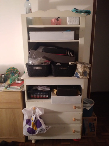 Mueble Cambiador Melamina Chifonier 0