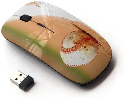 Graphic4you Baseball Theme Diseño Deportivo Ratón Inalámbric 0