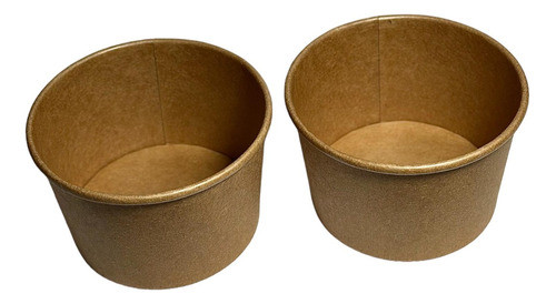 Bowl Polipapel Color Kraft 250ml 8oz (packx10) 0