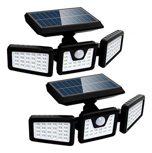 Luces Solares Al Aire Libre Con Sensor De Movimiento, Luces 0