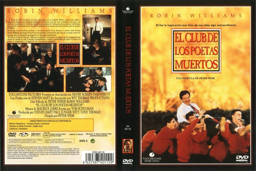 La Sociedad De Los Poetas Muertos - Robin Williams Dvd 0