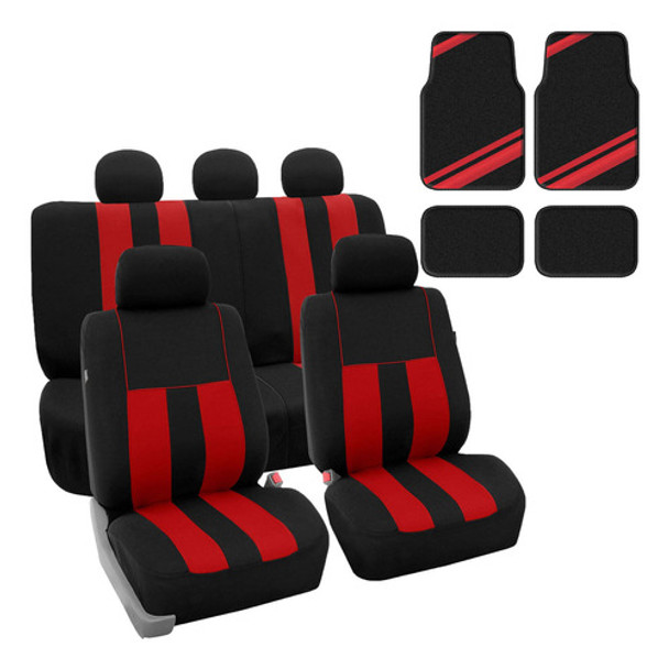 Fundas A Rayas Para Asientos De Auto. Set Combo: Fundas A Ra 0 Fundas A Rayas Para Asientos De Auto. Set Combo: Fundas A Ra 0