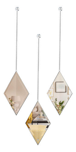 ~? Yshengood Diamond Wall Mirror Home Decor Mirror, Espejo D 0