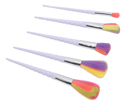 Kit De Pincéis De Maquiagem, Conjunto De 5 Pincéis De Maquia 0
