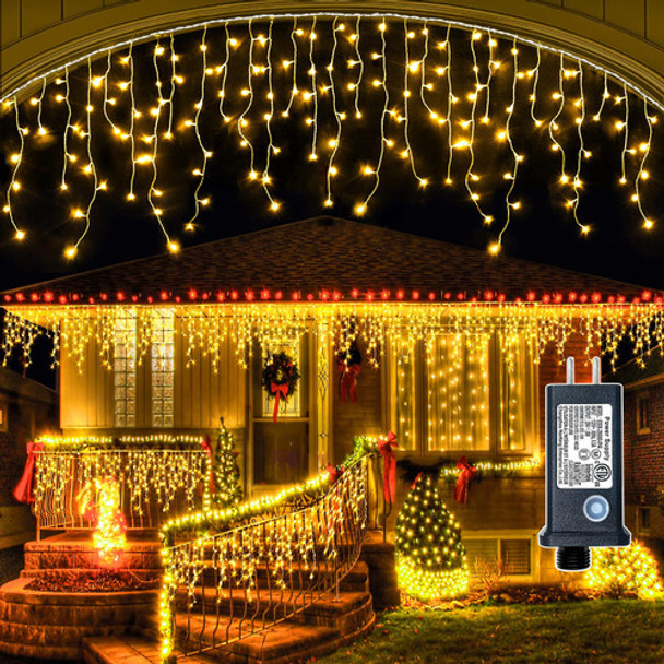 Luces De Navidad Para Exteriores, 33 Pies, 400 Luces Led De 0