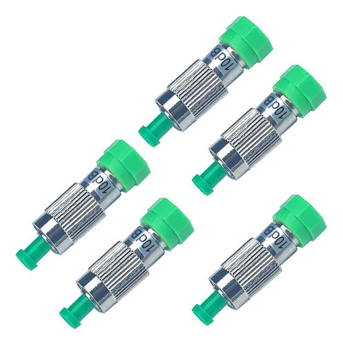 5 Piezas 10db Fc-apc Atenuador De Fibra Ptica, Convertidor D 0