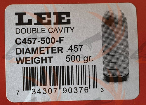 Molde Lee .457 500gn 2 Cavidades 90376 (lyman , Rcbs) 0