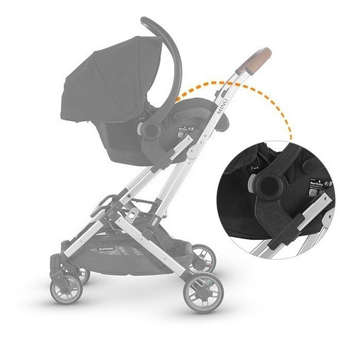 Adaptador Uppababy Minu Para Silla Maxi-cosi®, Nuna® Y Cybex 0