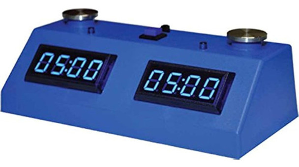 Zmf-ii Reloj Digital De Ajedrez Azul 0