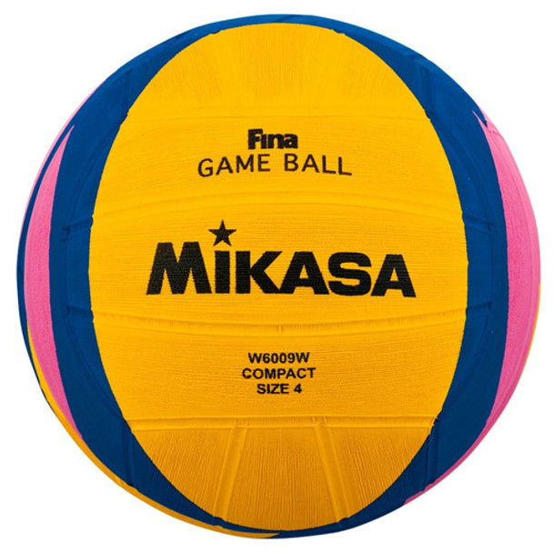 Pelota Waterpolo N4 Femenino Oficial Fina Mikasa W6009w 0
