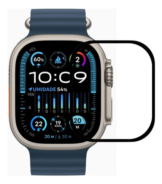 Película 3d Tela Inteira Para Applewatch Ultra 2a Geração 0 Película 3d Tela Inteira Para Applewatch Ultra 2a Geração 0