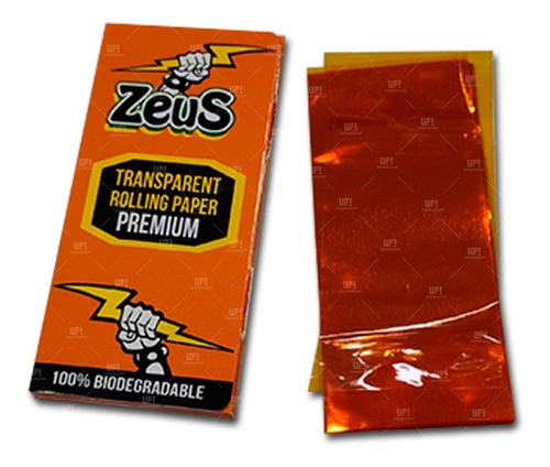 Papel Para Armar Naranja Zeus Celulosa Sedas - Up! 0