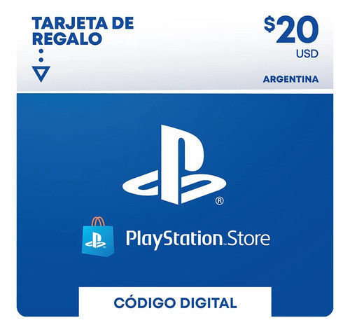 Tarjeta Playstation $20 Región Argentina - Entrega Inmediata 0