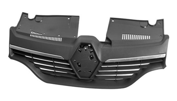 Careta Negra C/molduras Cromadas Renault Sandero 2014-19 0