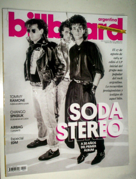 Soda Stereo Cerati Revista Billboard Argentina 2014 0