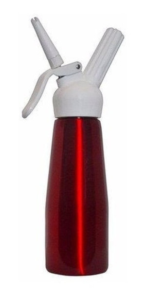 Garrafa Sifão Chantilly  500 Ml Vermelha 0 Garrafa Sifão Chantilly  500 Ml Vermelha 0