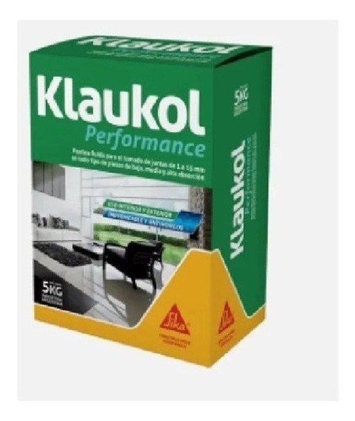 Pastina Klaukol Porcelanato Alta Performance 5 Kg Nacar 0