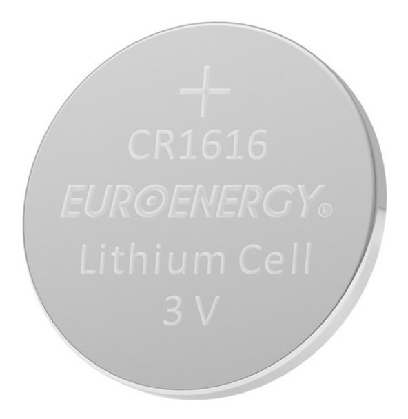 Pack X 5 Pilas Boton Euroenergy Cr-1616 1616 0